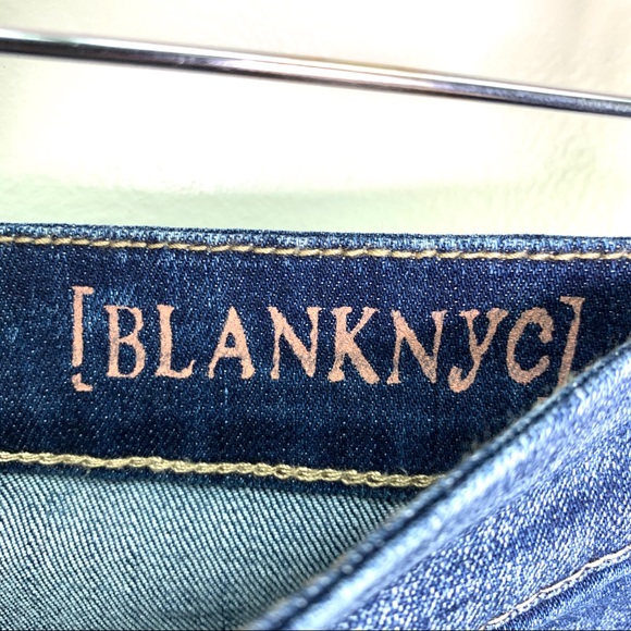 Blank NYC Denim Pencil Zipper Skirt Size 26 - Picture 10 of 16